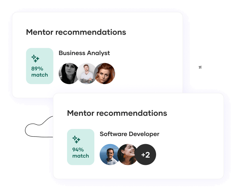 mentors recommendations with Talentscope